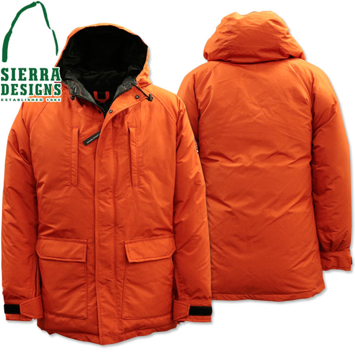 SIERRA DESIGNS シエラデザインズ US EMBLEM DOWN JACKET USエンブレム